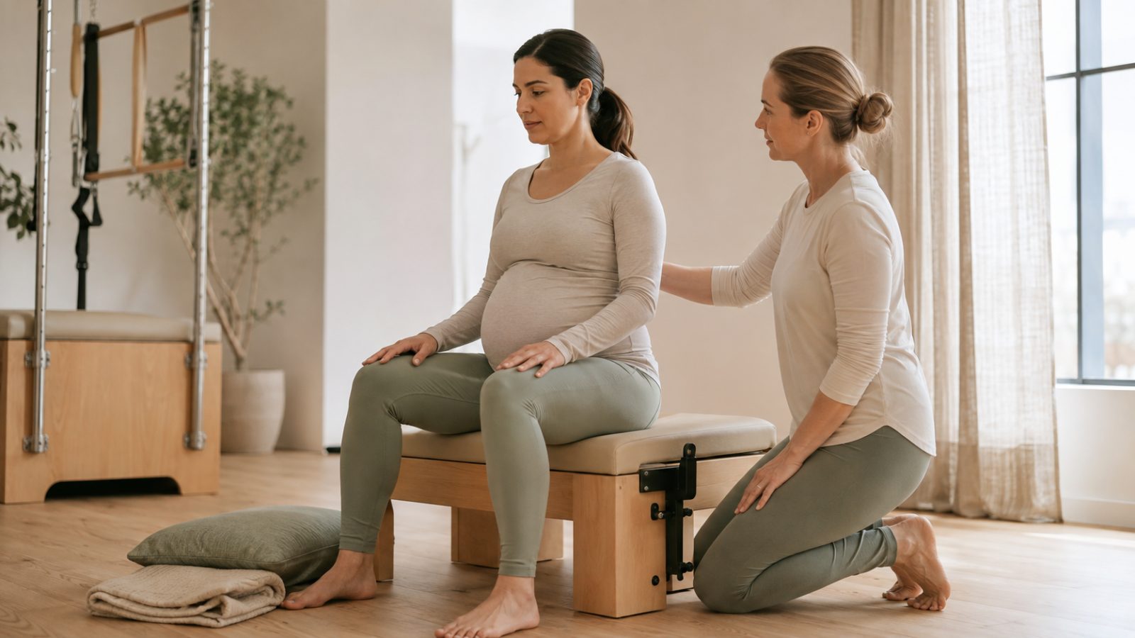 Pilates v tehotenstve a bezpečne prispôsobené cvičenie v Žiline